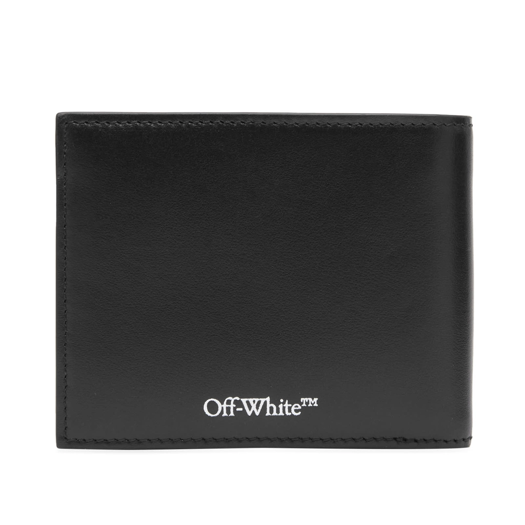 Off White Men's Bookish Bifold Leather Wallet